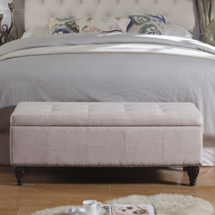 Bedroom Benches Birch Lane Darrah Upholstered Storage Bench
