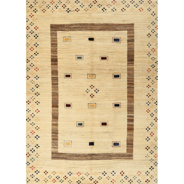 East Urban Home Contemporary Brown Green Gray Area Rug Wayfair