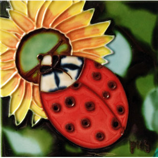 Ladybug Outdoor Decor Wayfair Ladybug Tile Wall Decor