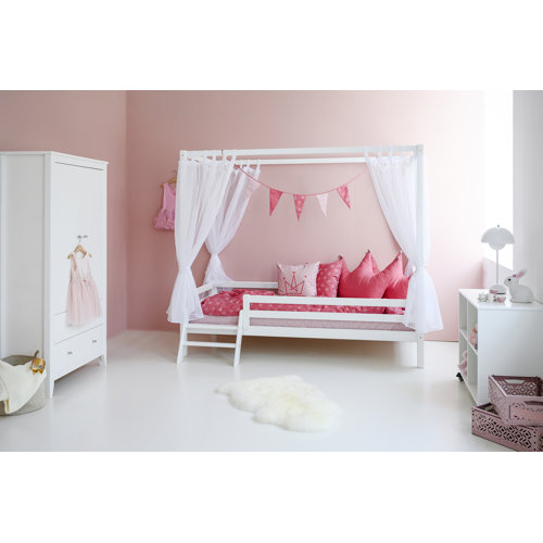 Basic Four Poster Bed Hoppekids Size: 70 x 160 cm