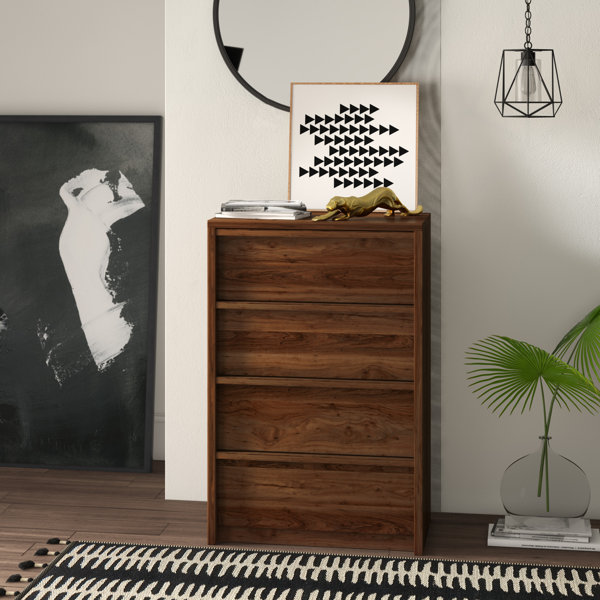 Modern Posner 4 Drawer Chest By Mercury Row Comparison