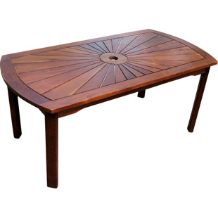 Umbrella Hole Patio Coffee Tables You Ll Love Pine Hills Coffee Table