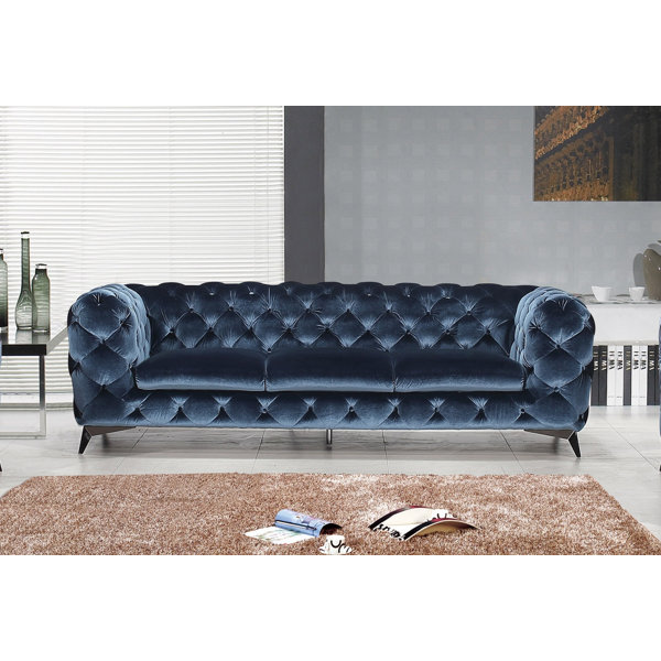 Vennie Upholstered Chesterfield Sofa By Everly Quinn