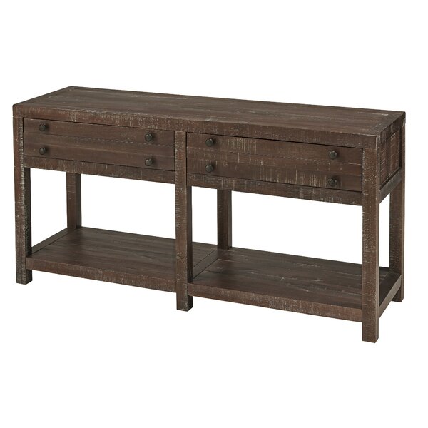 Meltham Wooden 2 Drawer Console Table By Gracie Oaks