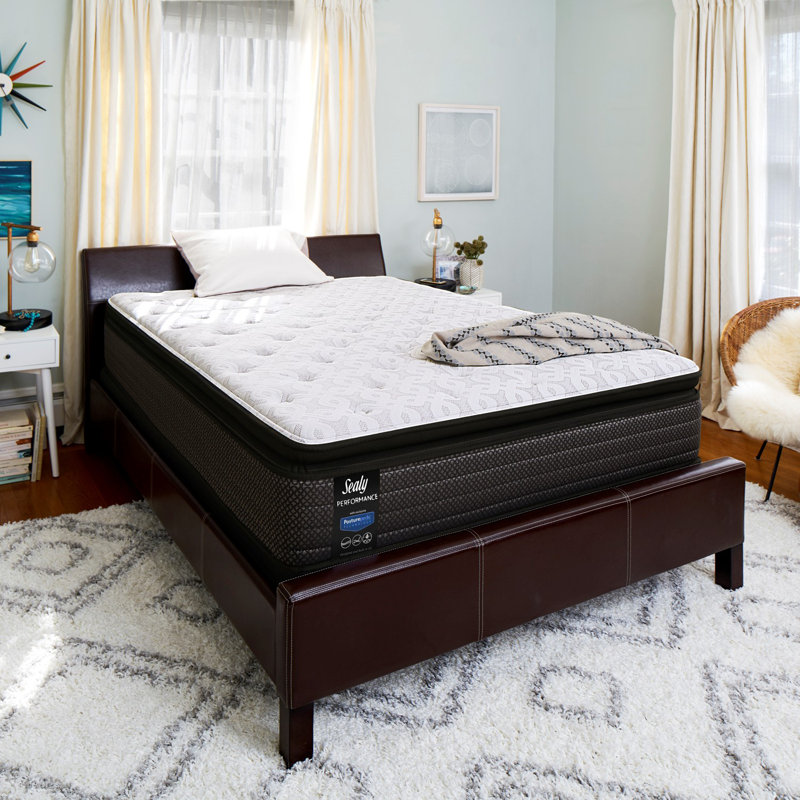 Sealy Response Performance 13 5 Plush Pillow Top Mattress And