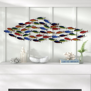 school of fish wall