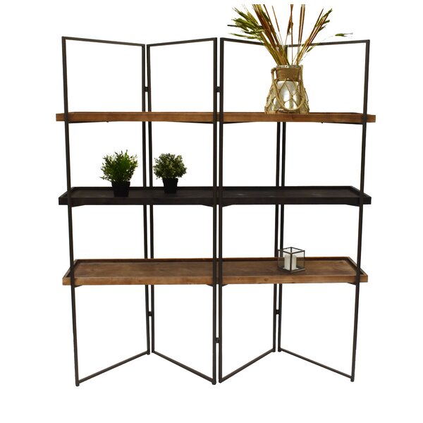 Mauzy 3 Layers Shelf Library Bookcase By Williston Forge