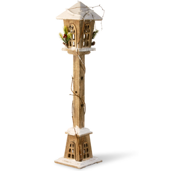 Wooden Street Lamp by National Tree Co.