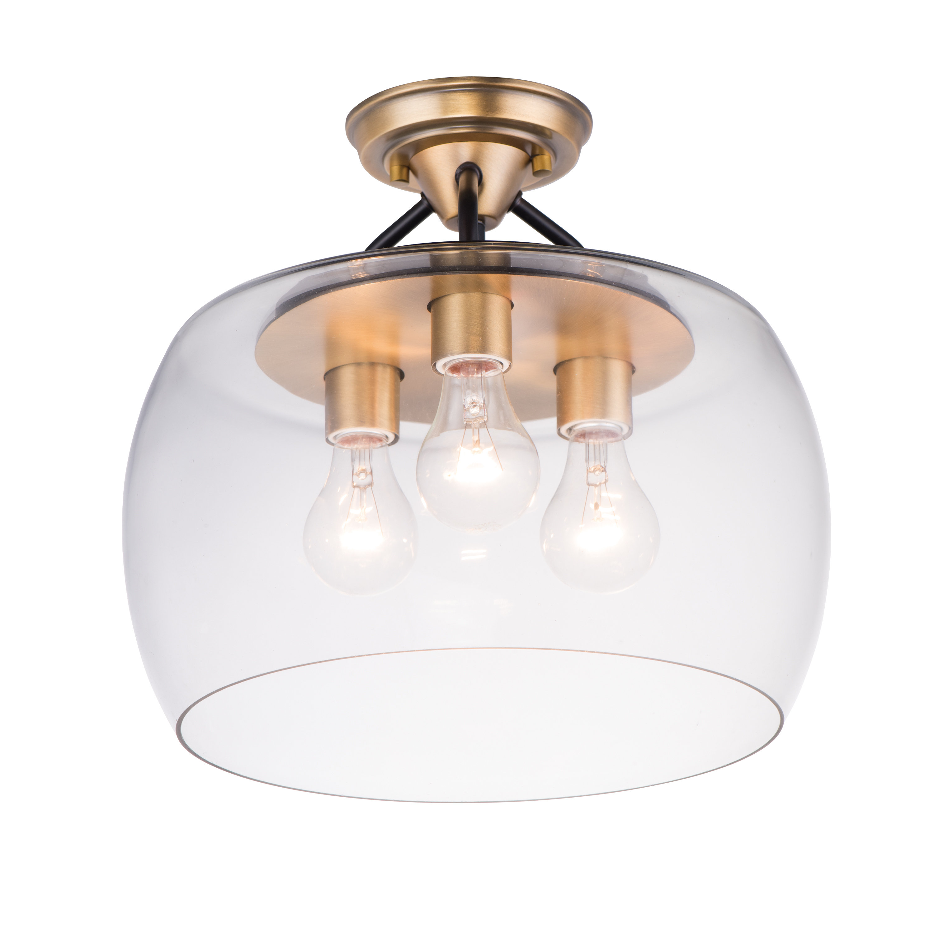 Elick 3 Light Semi Flush Mount Reviews Allmodern