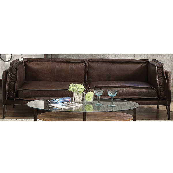 Nice Eilidh Leather Sofa New Deal Alert