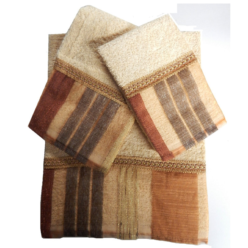 rust colored towels