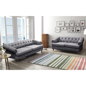 2-tlg. Wohnzimmer-Set Lotta von Laurel Foundry