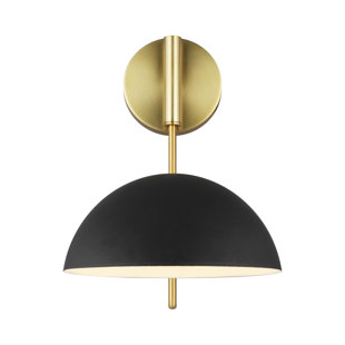 Arteriors 1 Light Dimmable Gold Swing Arm Perigold