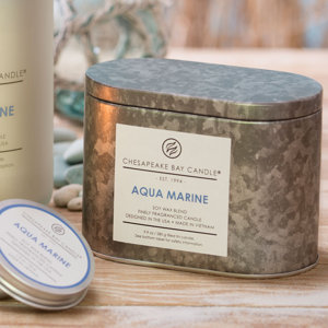 Heritage Aqua Marine Scented Jar Candle
