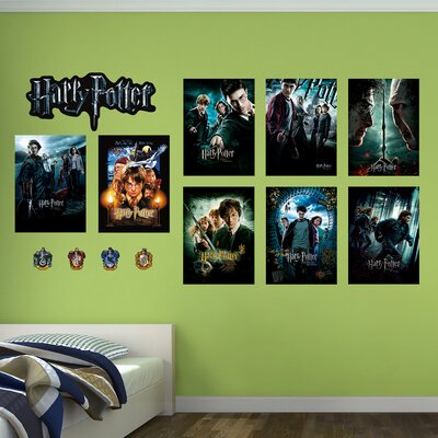 Get The Harry Potter Movie Poster Peel And Stick Wall Decal Fathead From Wayfair North America Now Fandom Shop - roblox movie poster decal