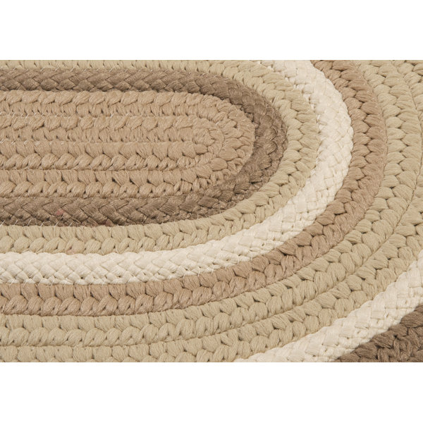 Brooklyn Hand Braided Natural Indoor/Outdoor Area Rug by Colonial Mills