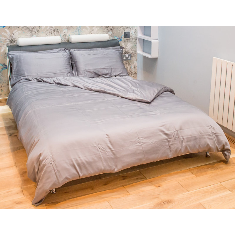 Ebern Designs Brody Satin Duvet Cover Set Wayfair Co Uk Ebern Designs Brody Satin Duvet Cover