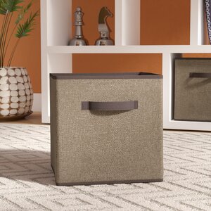 Faux Jute Storage Cube