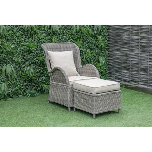 Tall Outdoor Balcony Chairs Wayfair Patio Chair With Cushion
