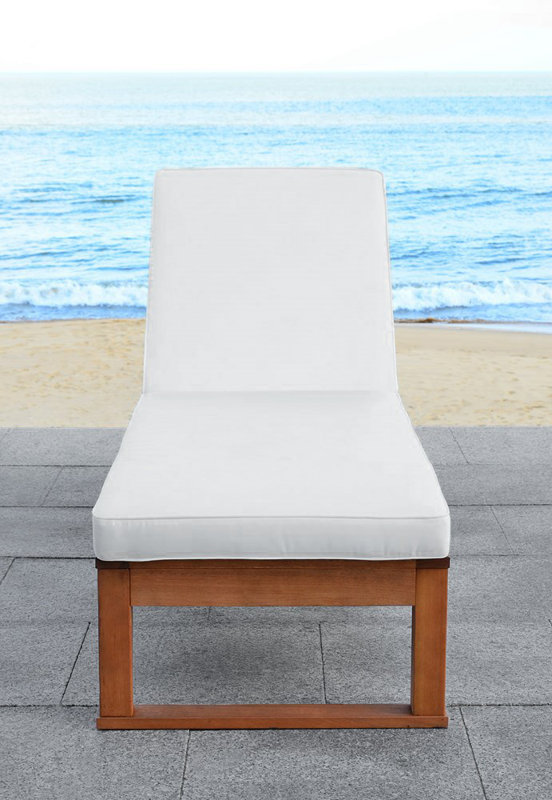 Brayden Studio Guion Chaise Lounge with Cushion & Reviews Wayfair