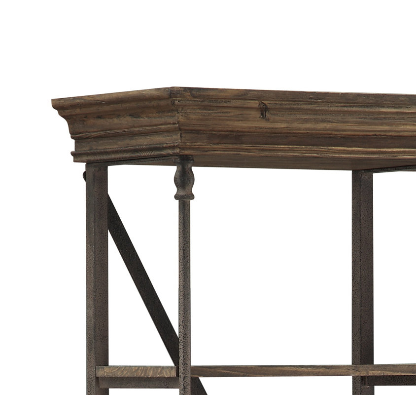 Trent Austin Design Mabie Medium Brown Etagere Bookcase ...