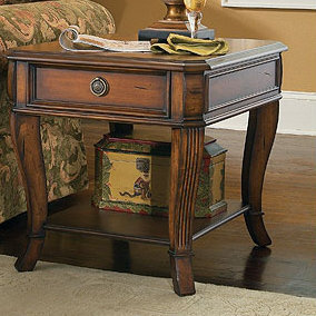 Brookhaven End Table with Storage by Hooker Furniture