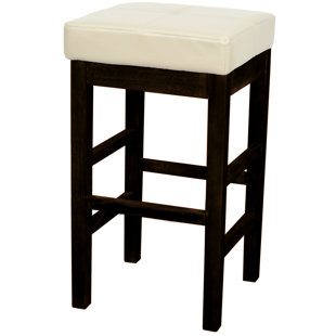 Round Wood Stool Wayfair Quickview