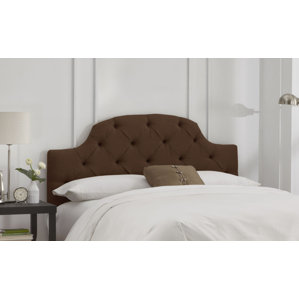 Tufted Upholstered Panel Headboard by ..