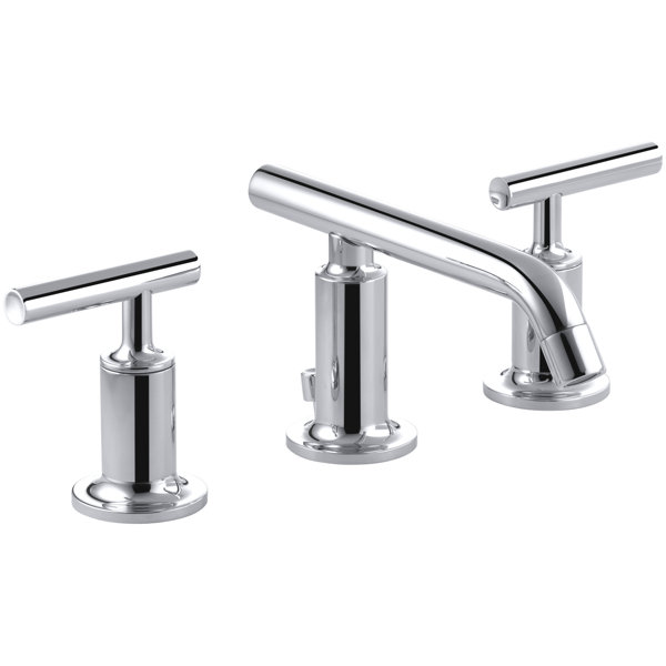 Purist Widespread Bathroom Faucet with Drain Assembly by Kohler