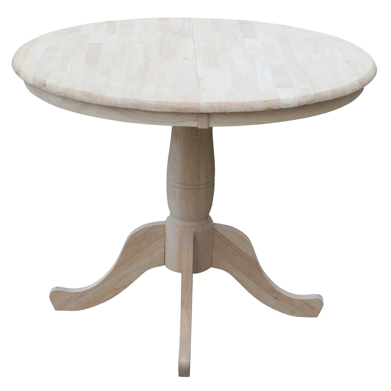 Lark Manor™ Overbay Round Pedestal 30" Extendable Dining Table