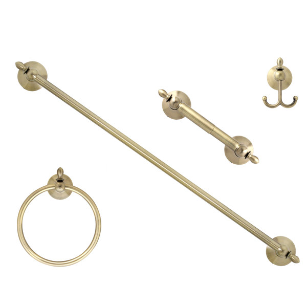 Modona Antica 4 Piece Bathroom Hardware Set & Reviews Wayfair