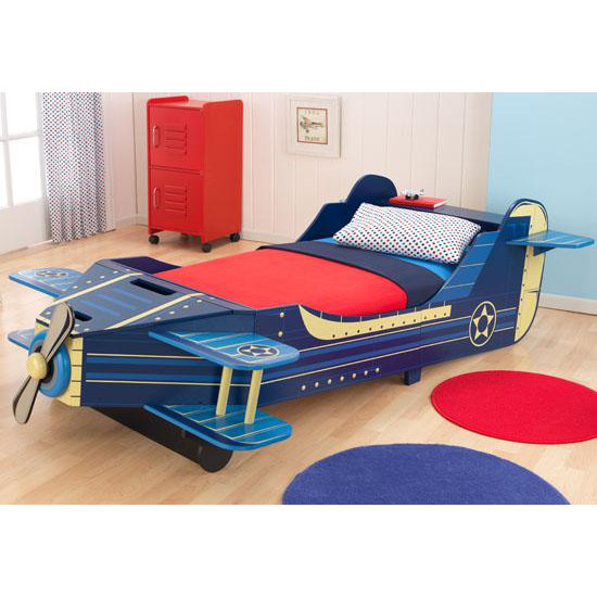 KidKraft Airplane Convertible Toddler Bed & Reviews Wayfair