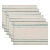 Everyday French Stripe Placemat For Dinner Pa Machine Washable DII 100% Cotton