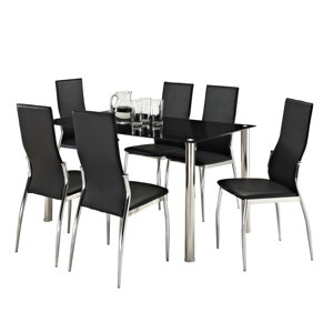 Essgruppe Jalisa mit 6 Stühlen von Aspect Design