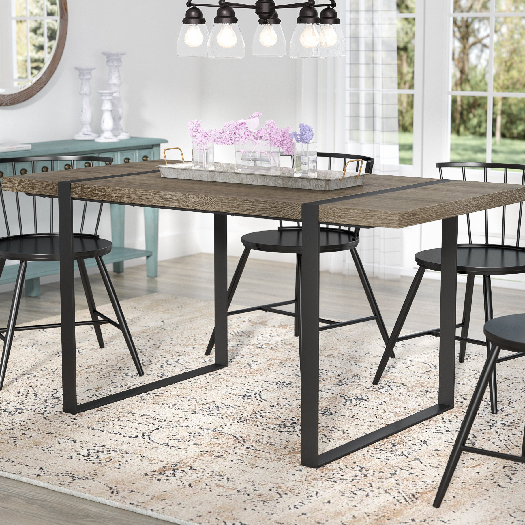 Laurel Foundry Modern Farmhouse Madelyn Urban Blend Wood Dining Laurel Foundry Modern Farmhouse Madelyn Urban Blend Wood Dining Table Wayfair