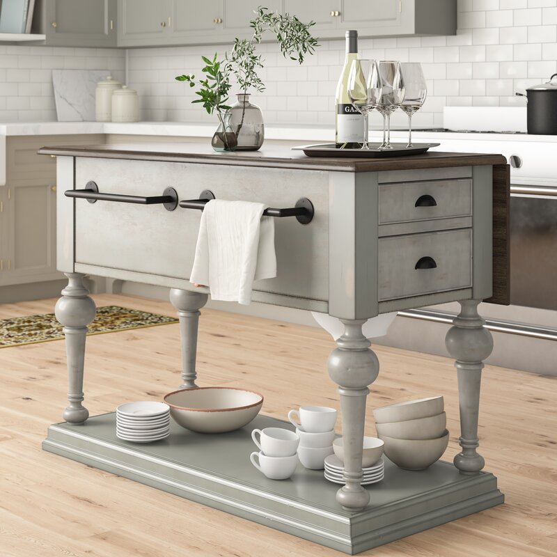 How To Detail A Kitchen Island With Legs