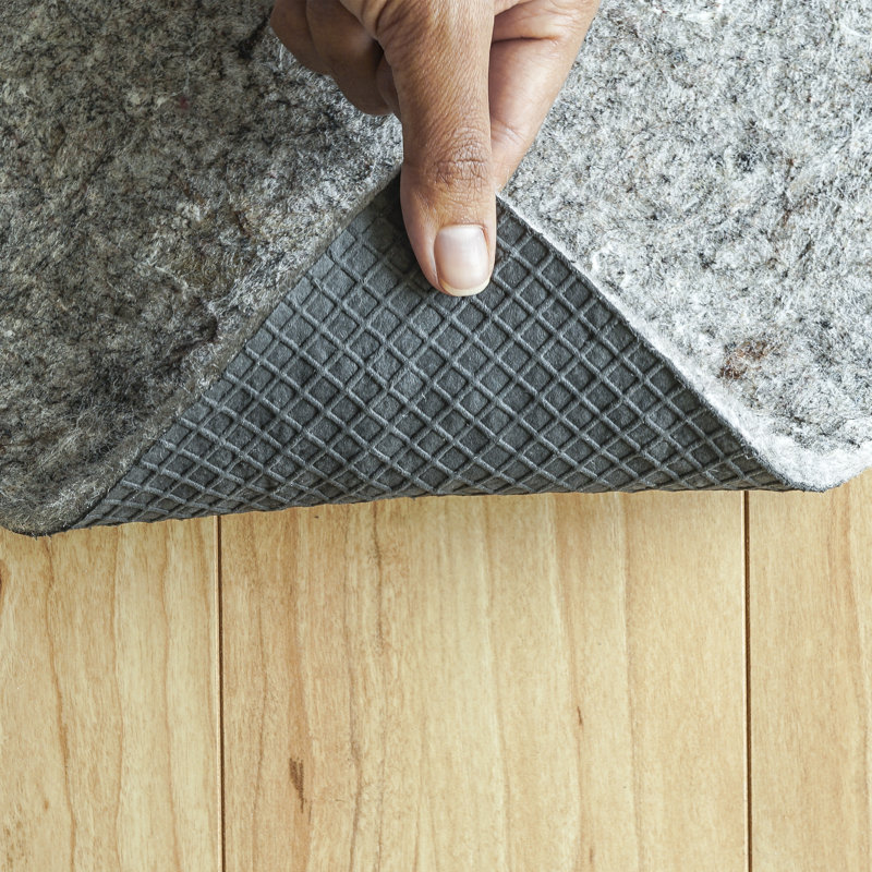Half Inch Superior Hard Surface Felt Rug-Pad Non-slip All Size Custom Size Cut