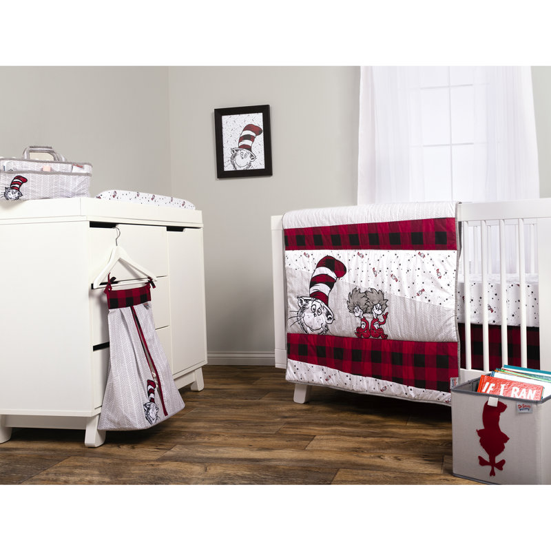 lumberjack crib bedding set