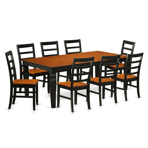 New Design Logan 9 Piece Dining Set By Wooden Importers 2019 Coupon