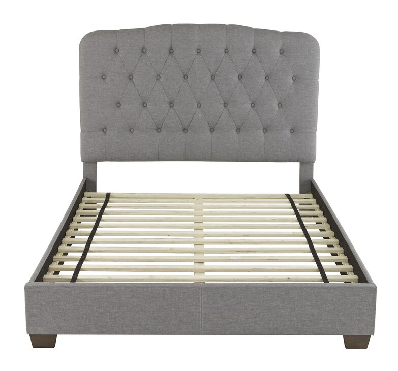 Luxury Home Aubree Upholstered Platform Bed & Reviews | Wayfair