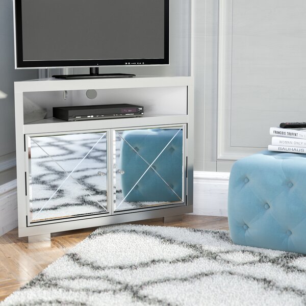 Reyes Corner TV Stand For TVs Up To 40