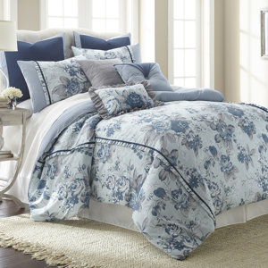 Brass Work 8 Piece Comforter Set