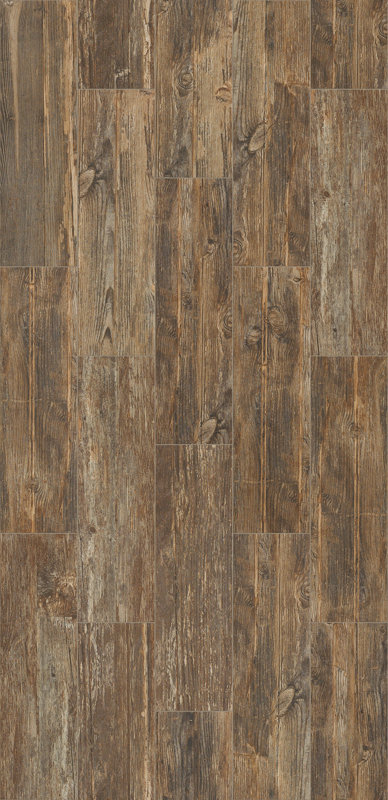 Welles Hardwood Tampico 7" x 24" Ceramic Wood Look Tile in ...