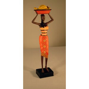 Buy Narcissa Jamaican Lady with Bananas Figurine!