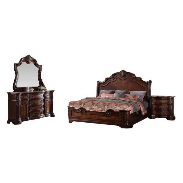 Fletcher Panel 5 Piece Bedroom Set by Astoria Gran