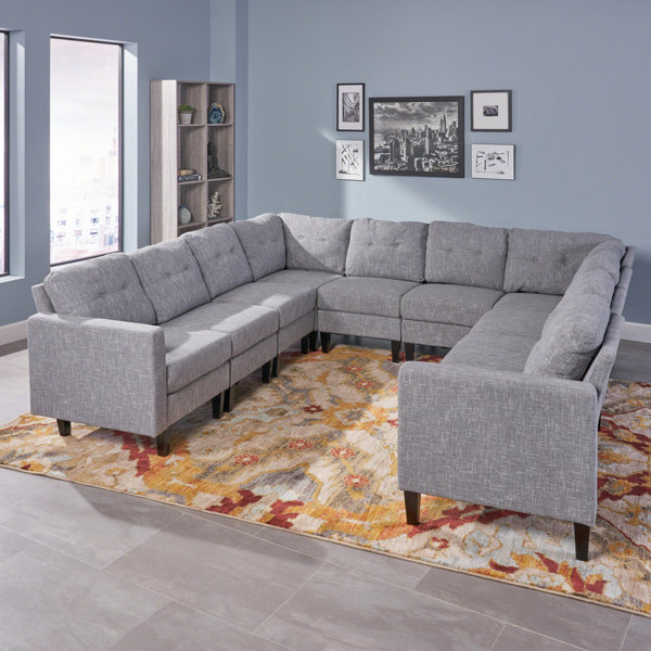 Mullenax Symmetrical Mid Century Modular Sectional By Ivy Bronx