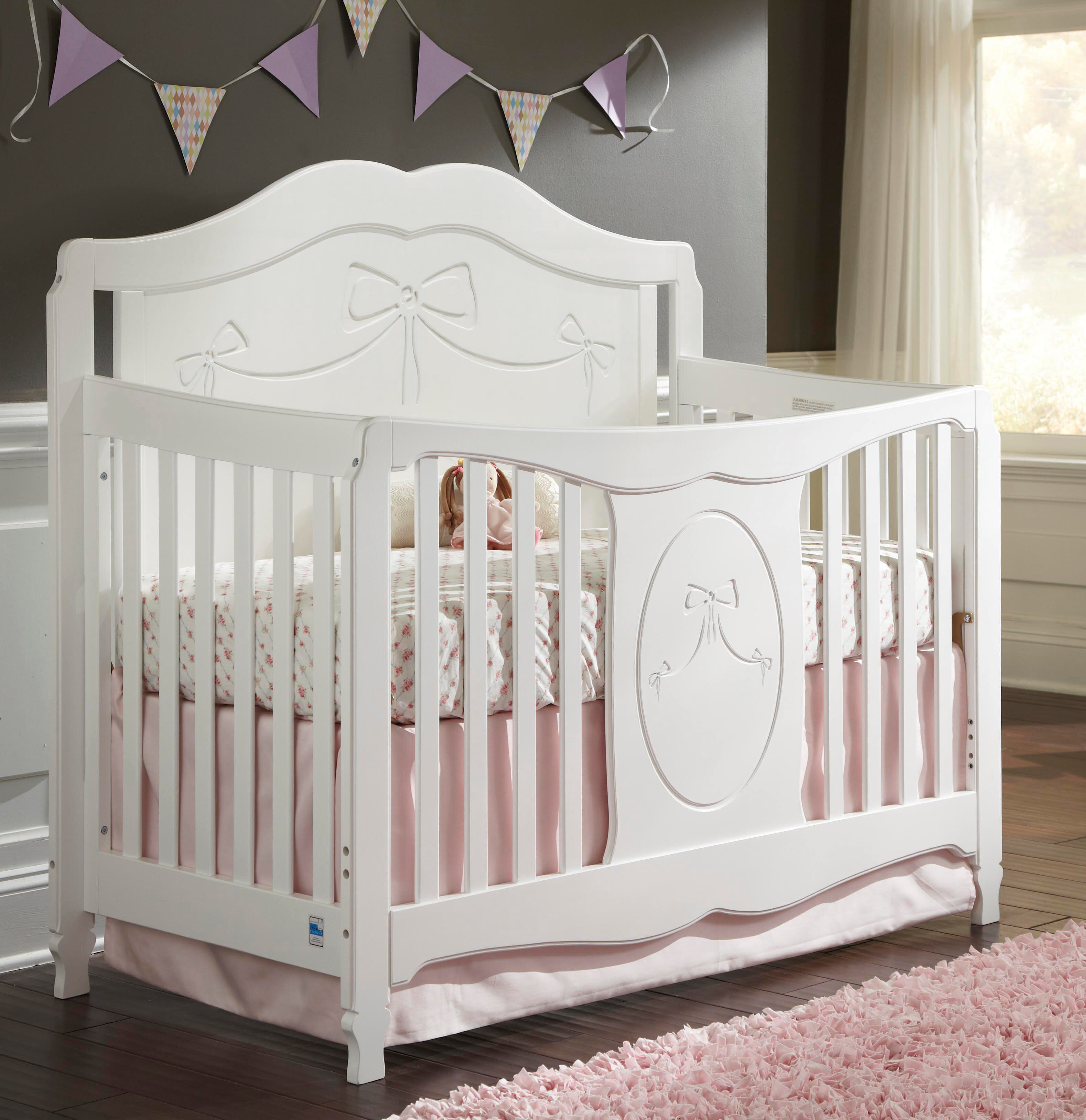 Storkcraft Princess 4 In 1 Convertible Crib Reviews Wayfair