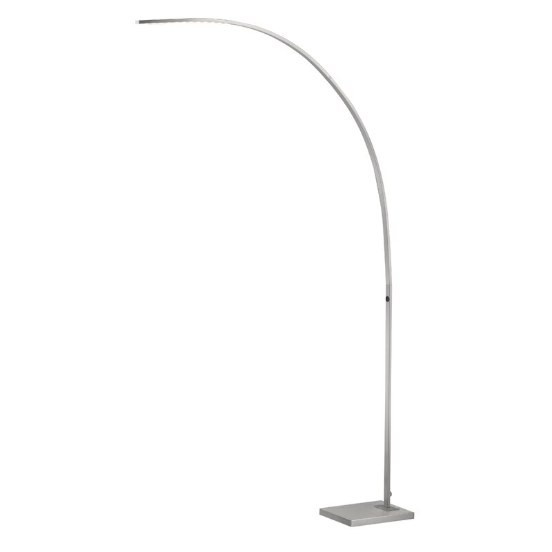 Charley 91 Arched Floor Lamp Reviews Allmodern