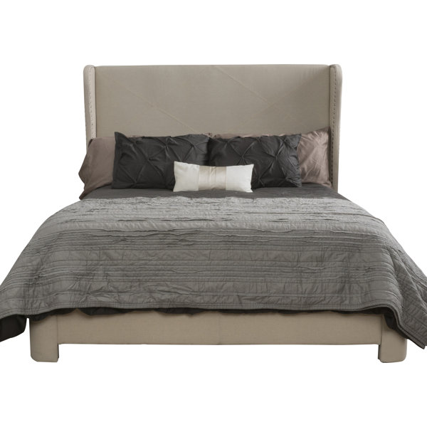 Alcott Hill Bellville King Upholstered Panel Bed & Reviews Wayfair