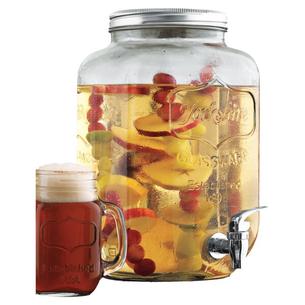 Mason Jar Beverage Dispenser by Wine Enthusiast